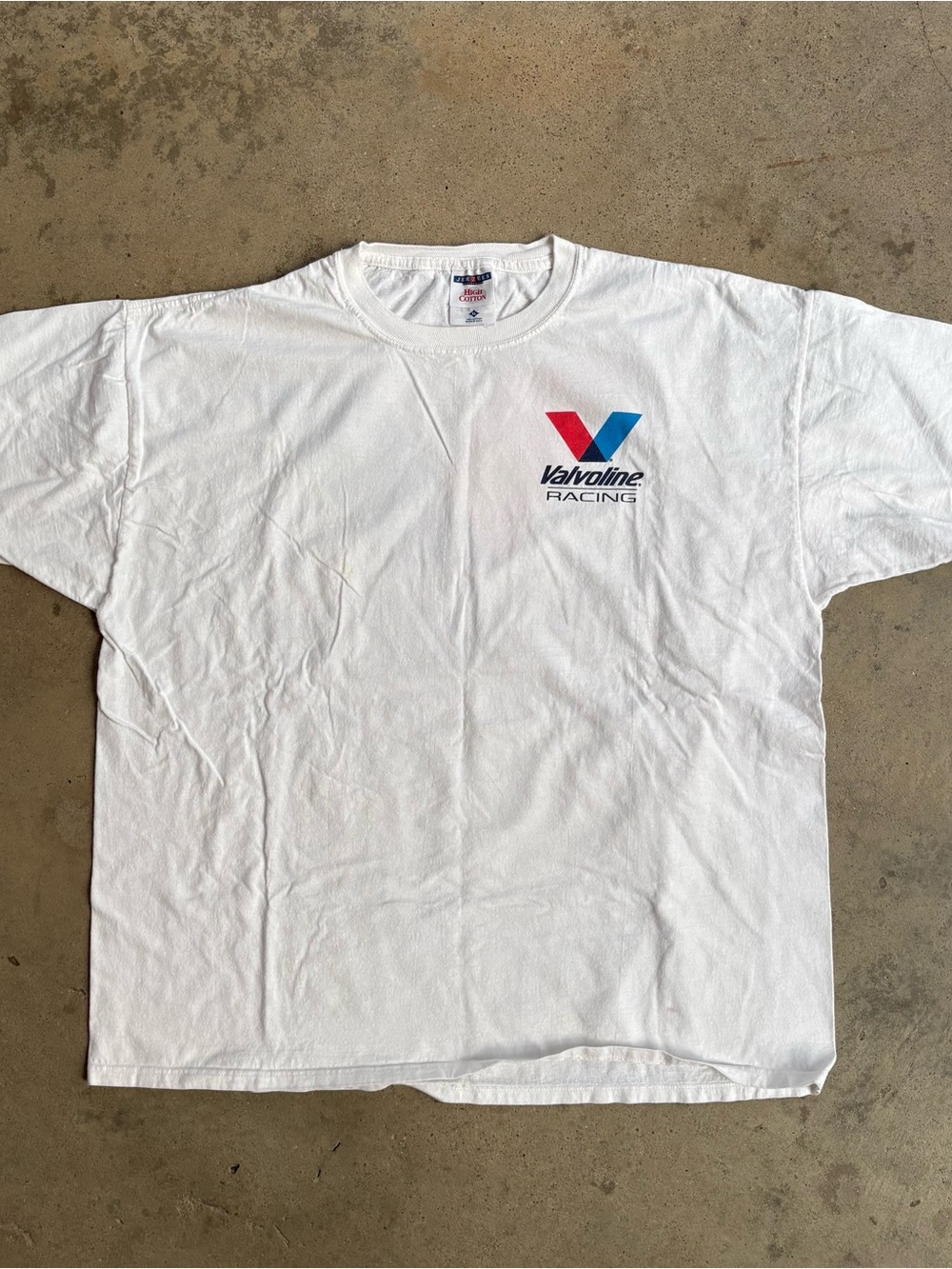Vintage Valvoline Racing T-Shirt Men's XL Made in USA